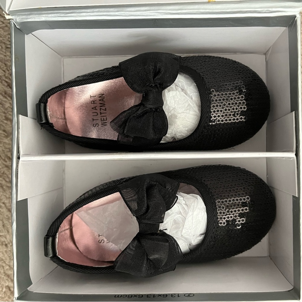 Stuart Weitzman Baby Bling Dress Shoes - 4